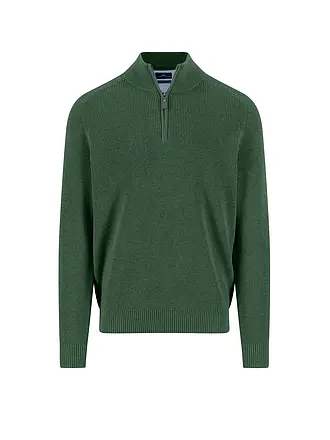 FYNCH HATTON | Troyer Pullover | dunkelgrün